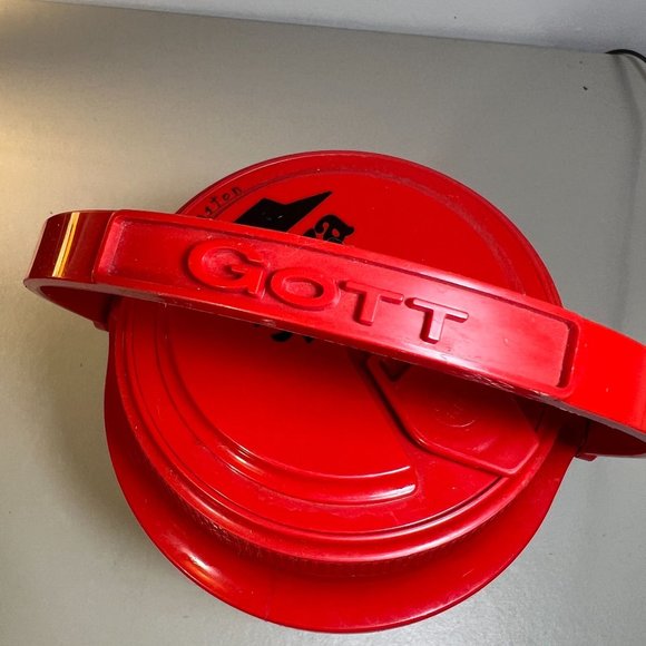 PIZZA HUT Red and White Gott Cooler (VIntage 1980's) - Picture 4 of 9